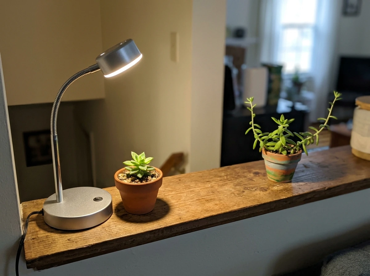 will an led light help a plant grow