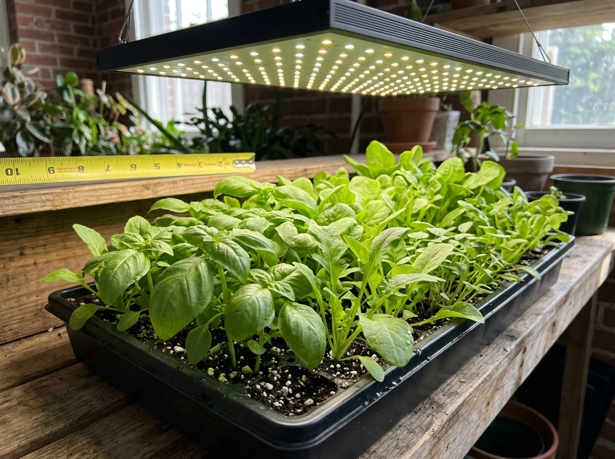 Vegetative plants with a longer light schedule