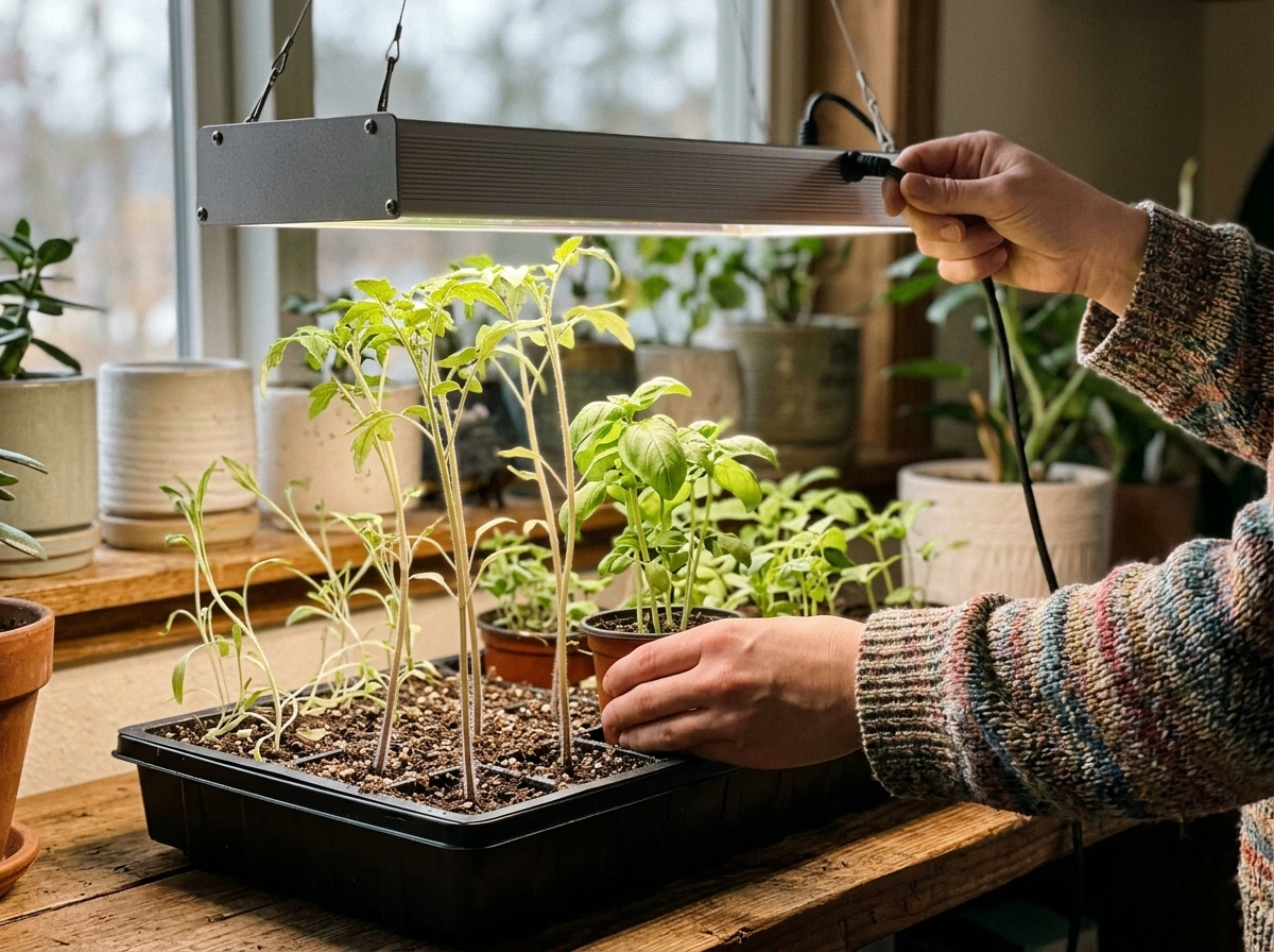 Correcting under-lighting by raising light and extending hours