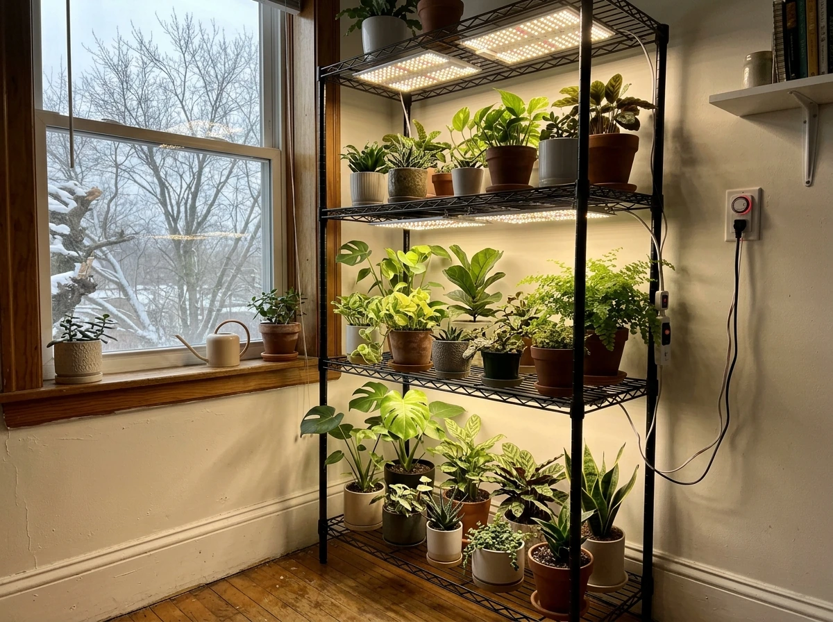 How Long to Leave Grow Lights On in Winter: A Guide
