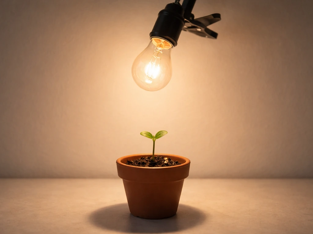 can normal light bulbs grow plants