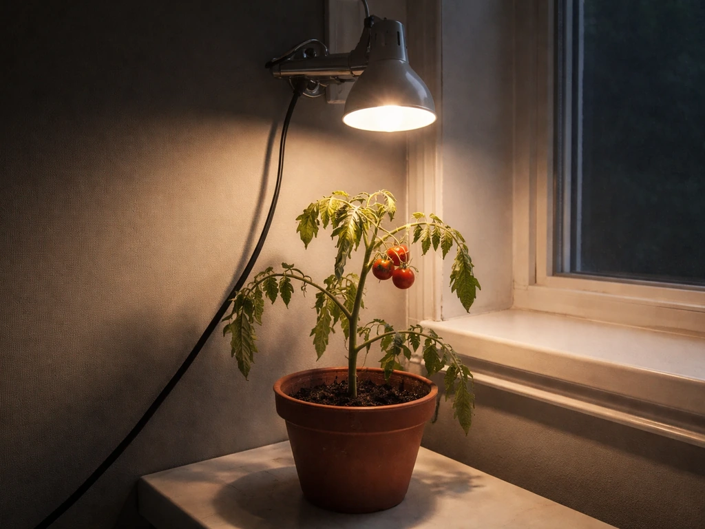 can plants grow under normal light bulb