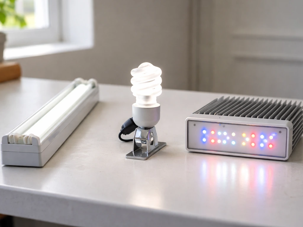 how to use grow light for indoor plants