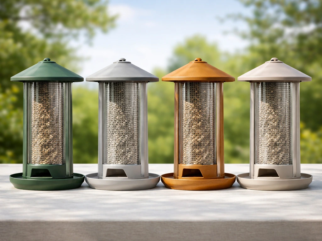 best colors for bird feeders
