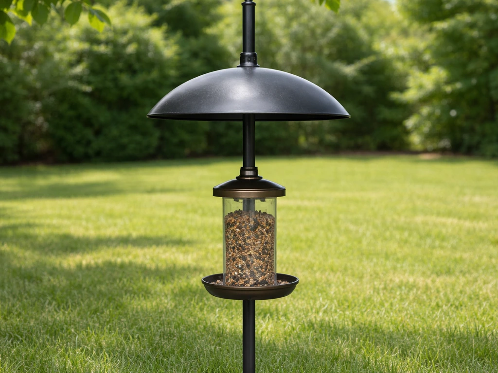 what are baffles for bird feeders