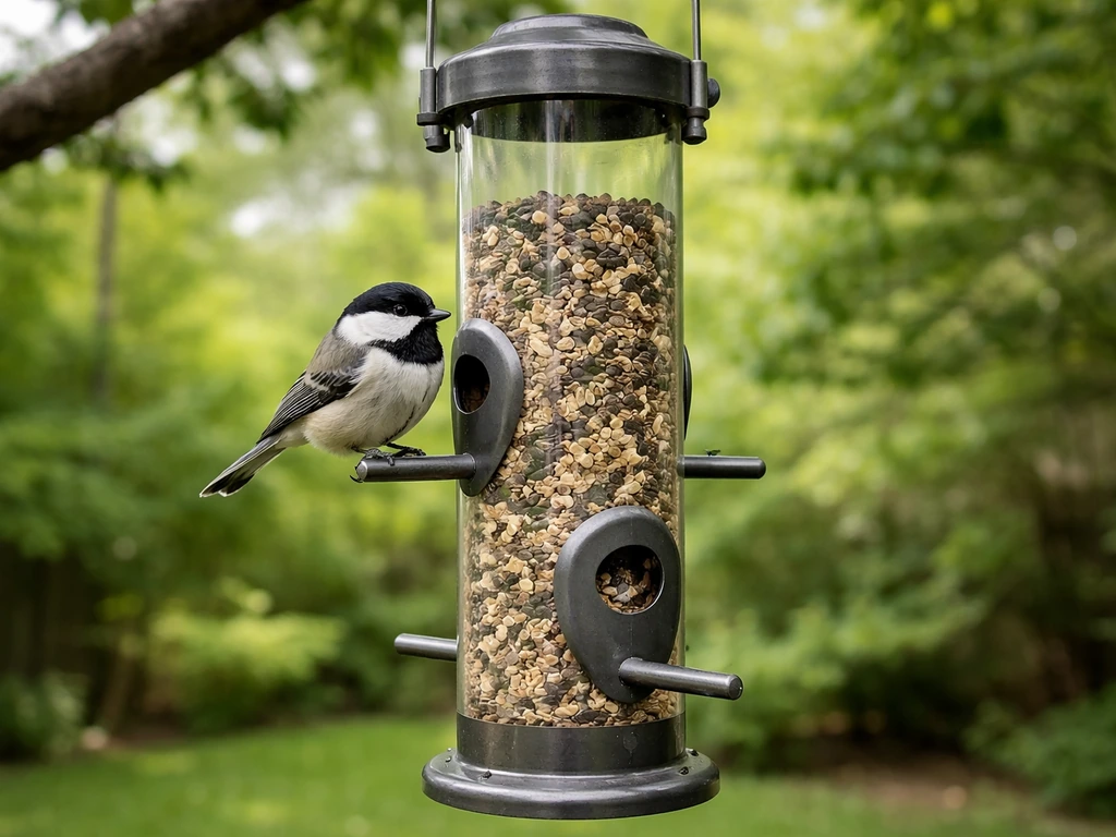 best bird feeders for chickadees