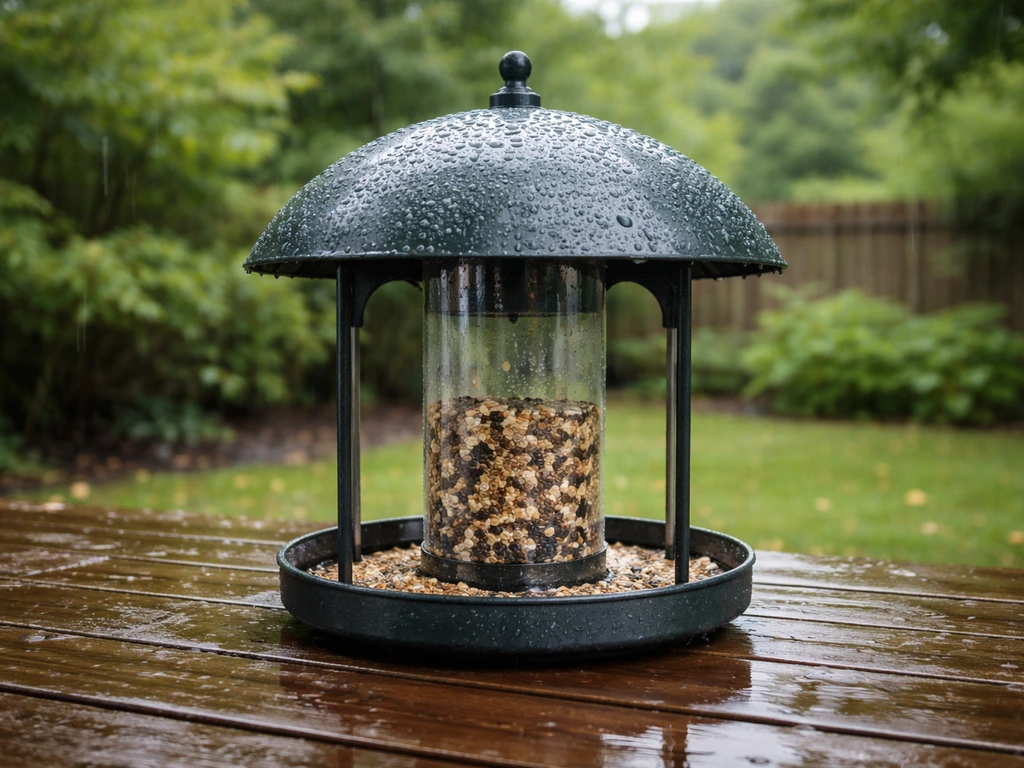 best bird feeder for rainy weather
