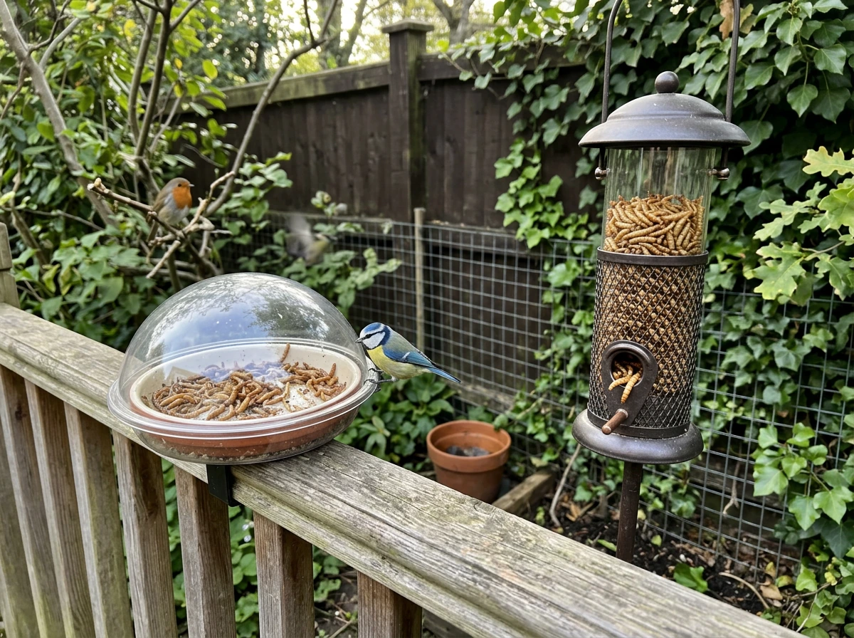 Best Bird Feeders for Mealworms: Live and Dried Picks