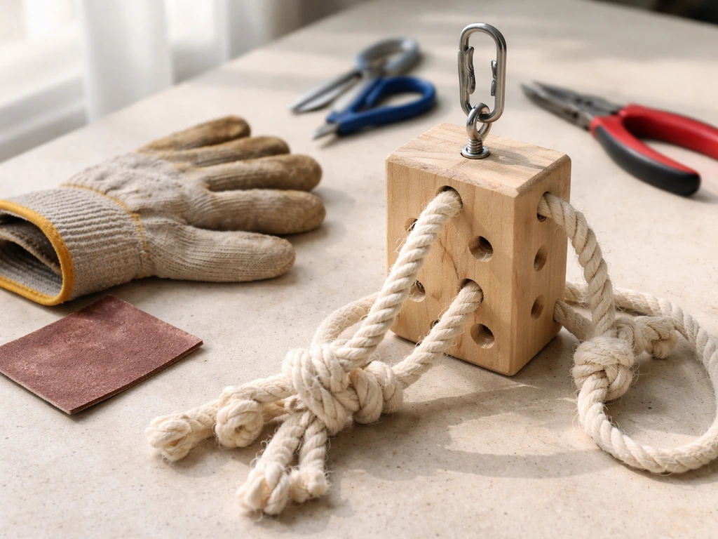 Do It Yourself Bird Toys: Step-by-Step Safe Plans