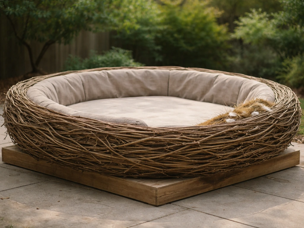 How to Make a Human-Sized Bird Nest With a Safe Bed