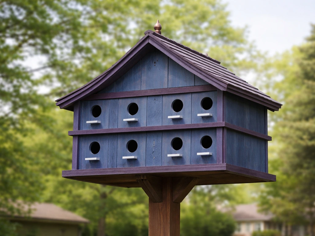 How to Build a Martin Bird House for Blue Martins
