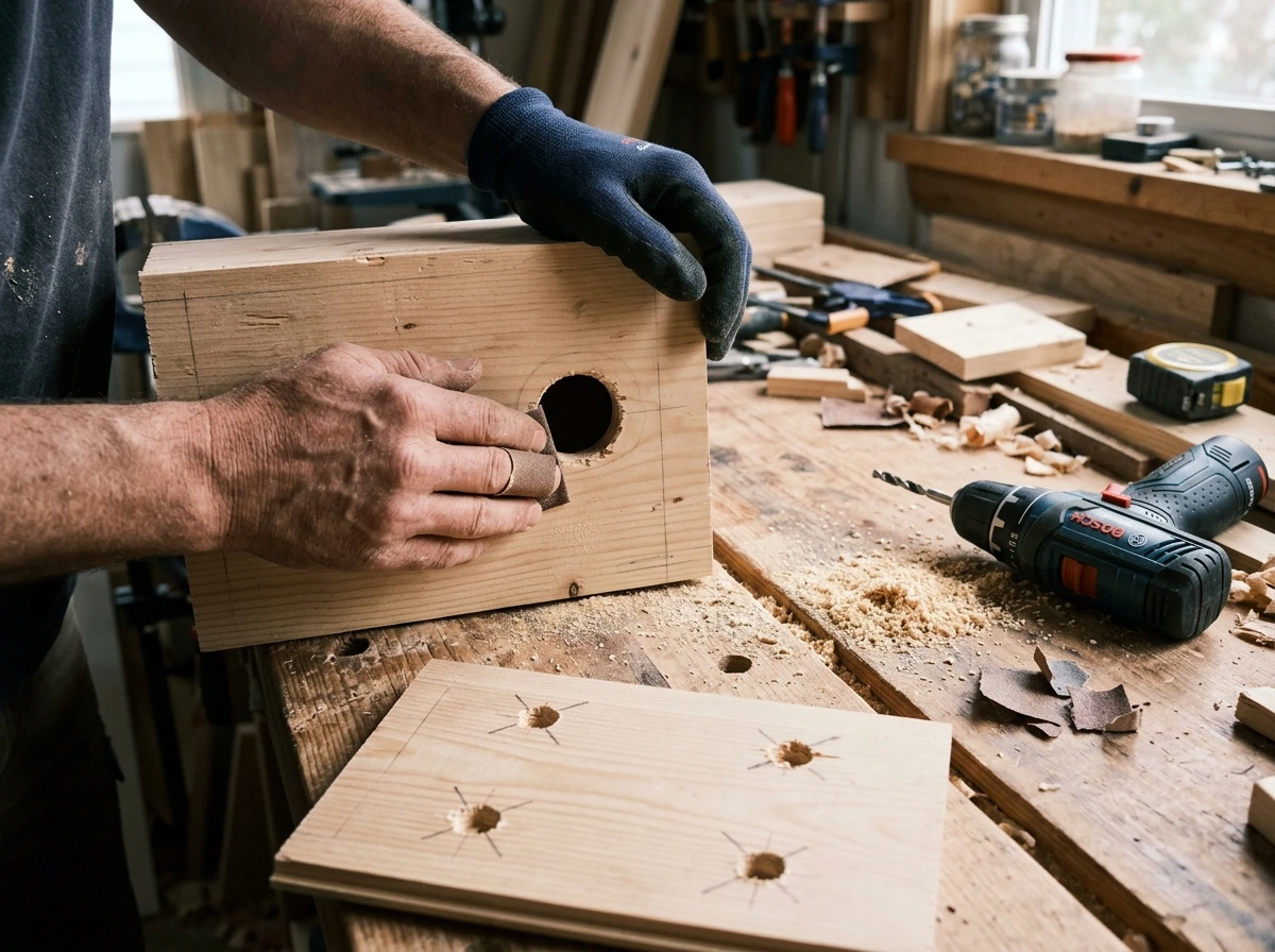 how bird build nest