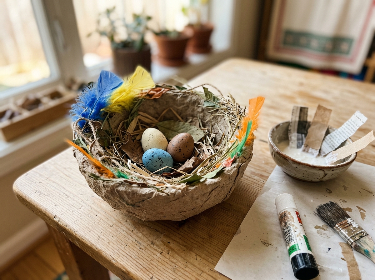 How to Make a Bird Nest for Preschoolers: Easy DIY Guide