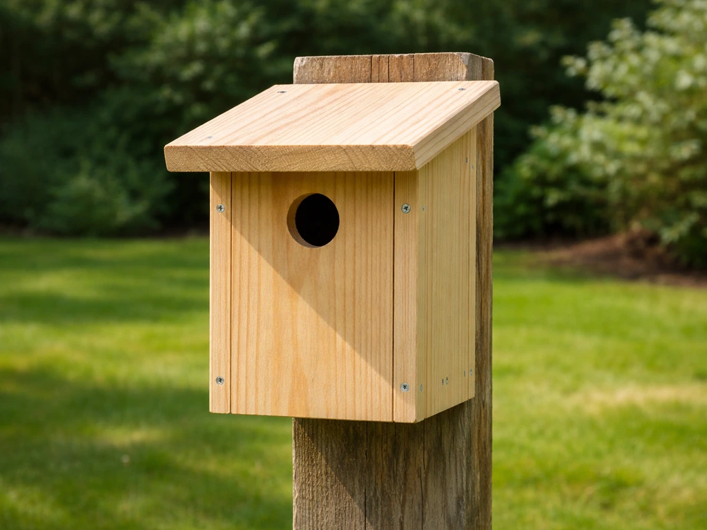 how to build sparrow bird house