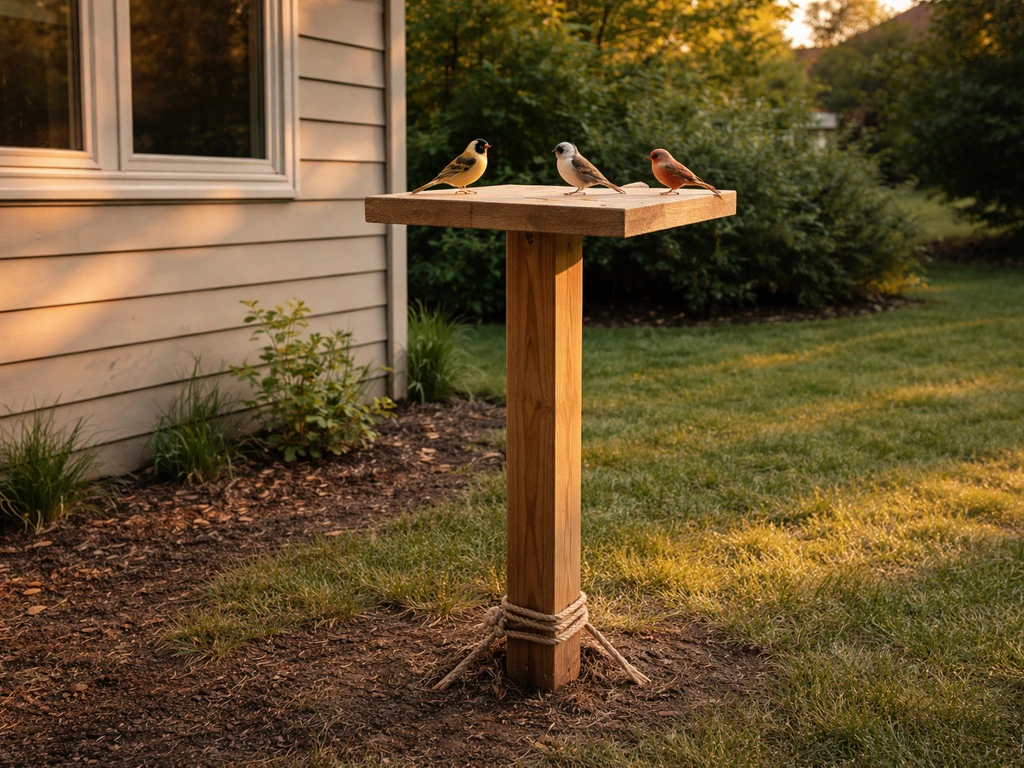 how to make bird stands