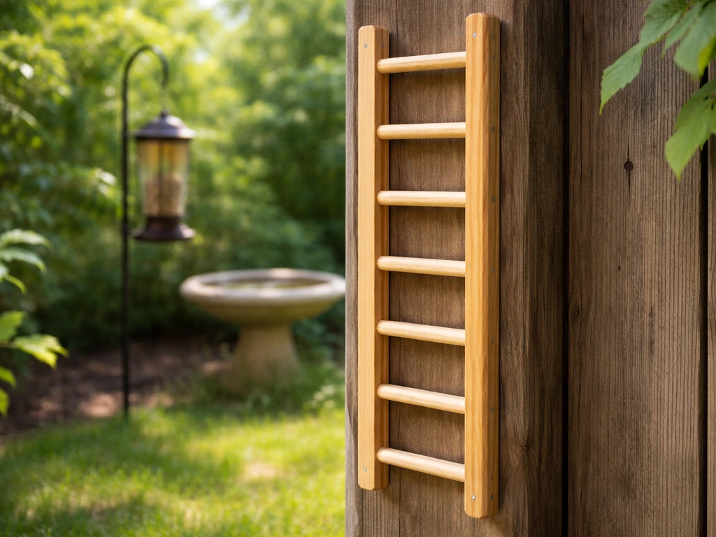 how to make bird ladder