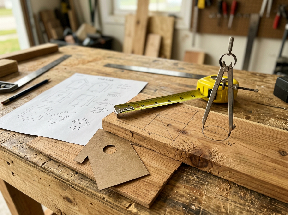 how to build a bird house step by step