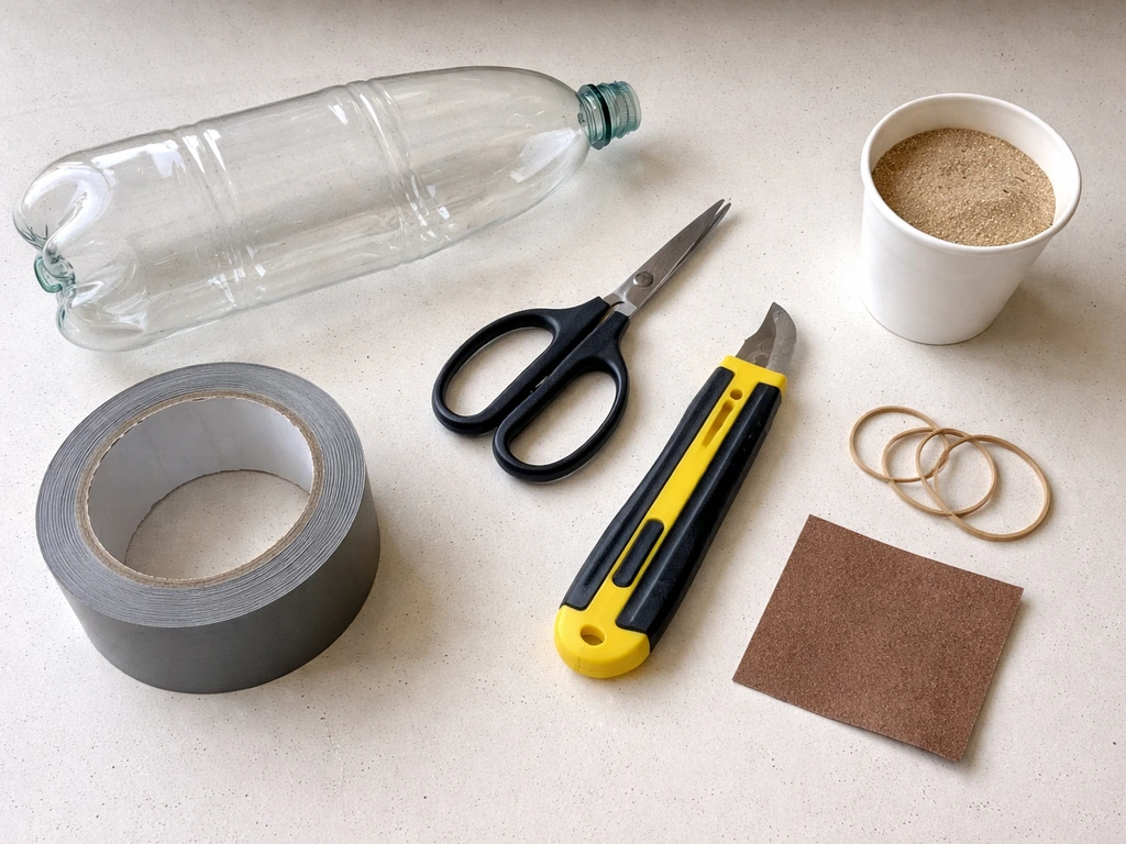 how to make a bird trap with a bottle