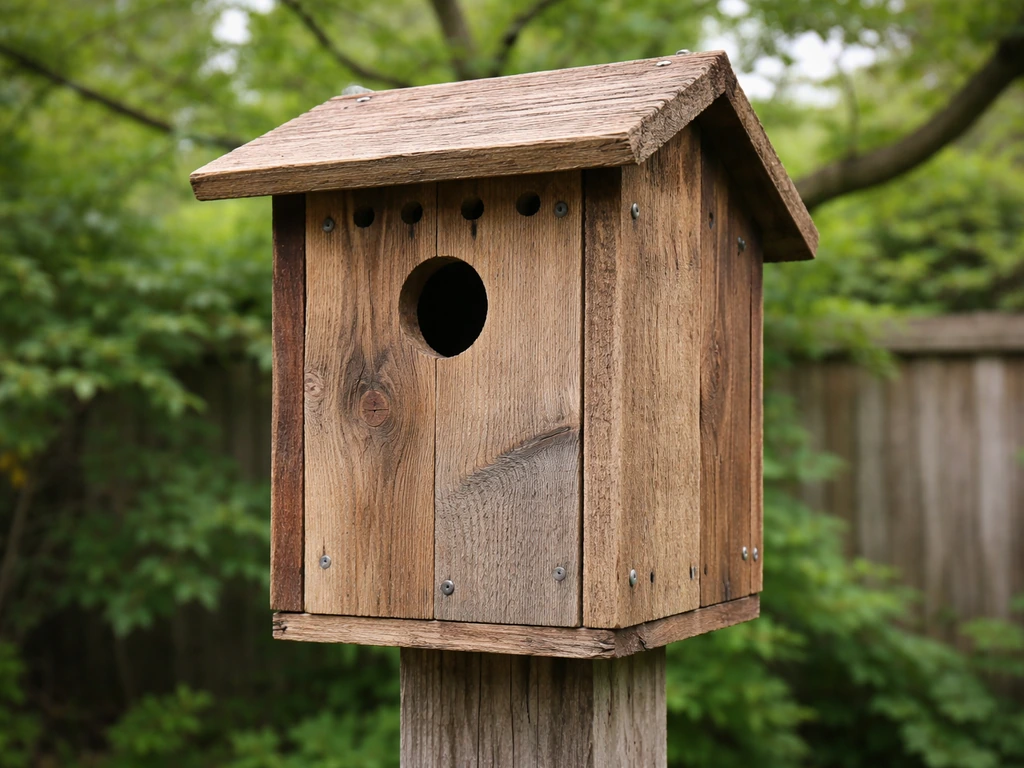 How to Make a Recycled Bird House Step by Step