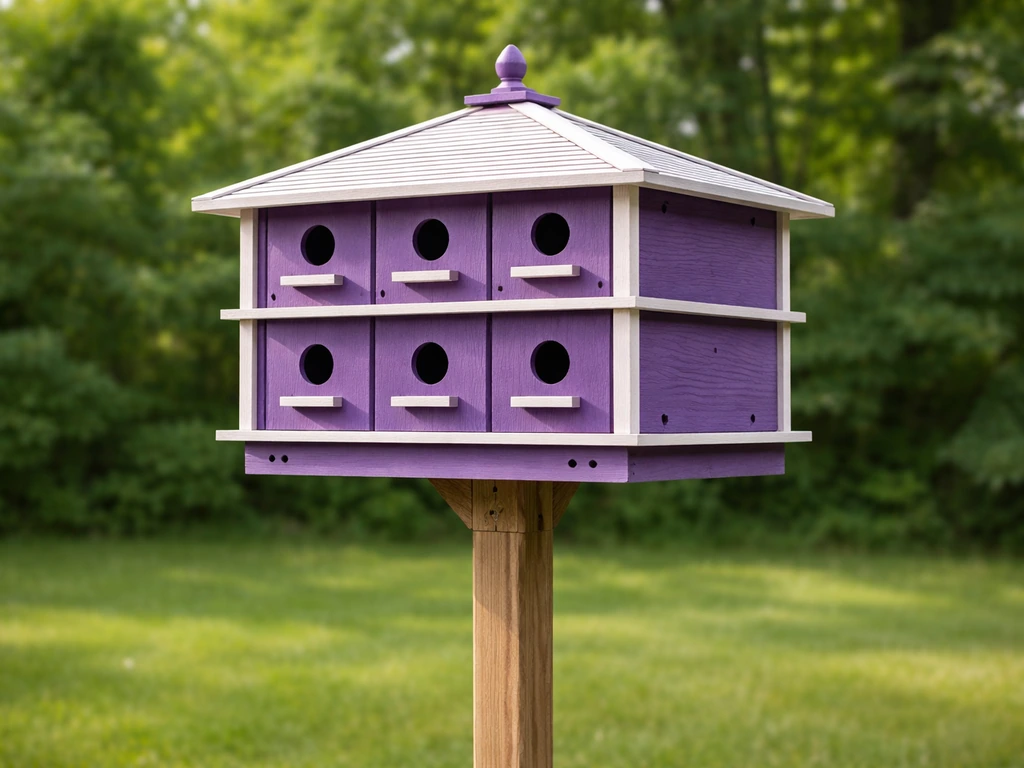 How to Build a Purple Martin Bird House Step by Step