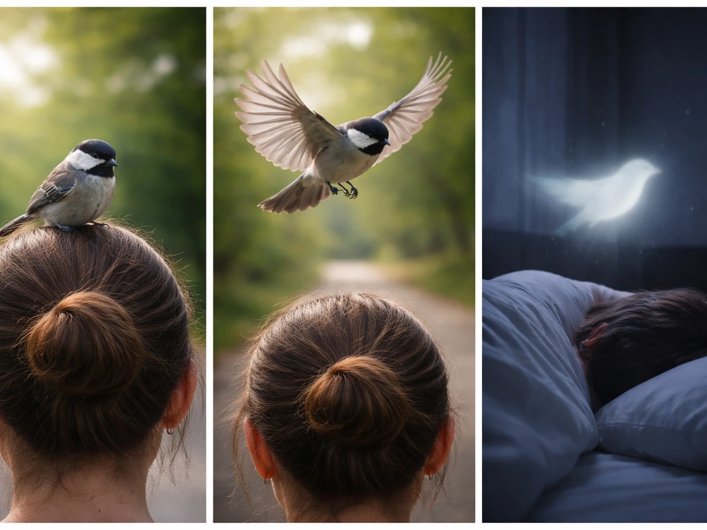 bird on head meaning