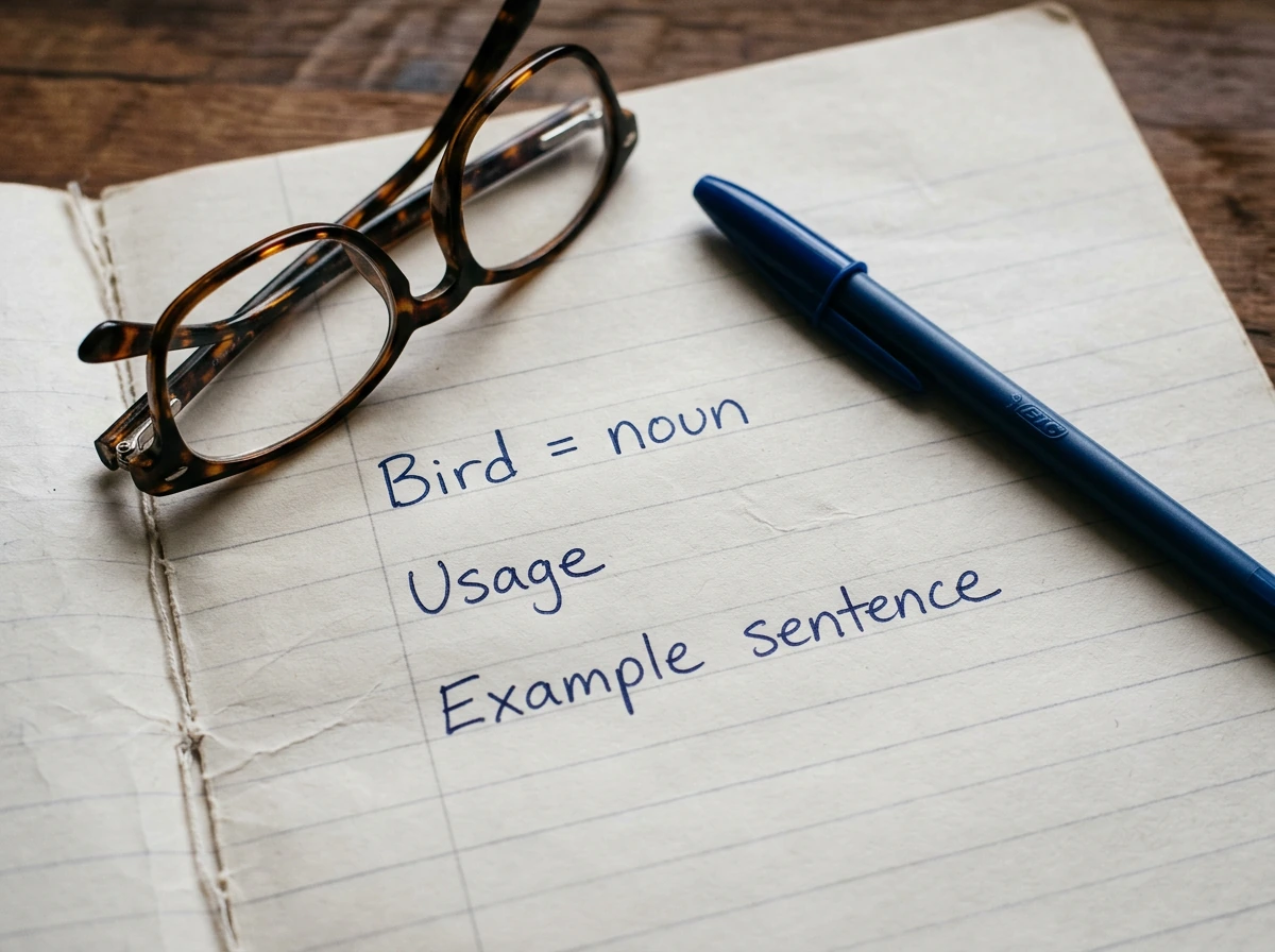 the bird meaning