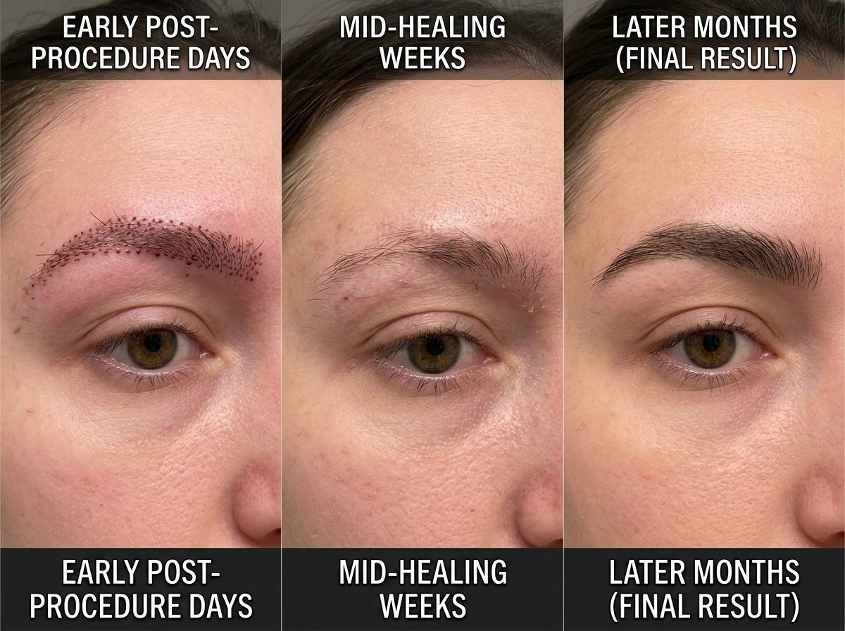 How Long Does Eyebrow Transplant Take to Grow? Timeline