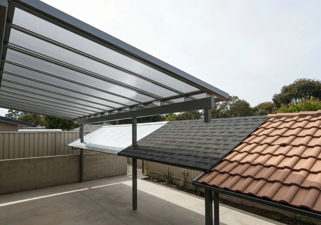 best material for patio roof
