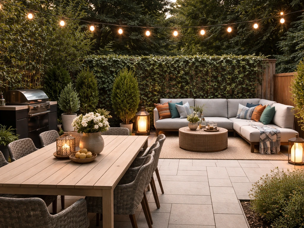 how to decorate a backyard patio