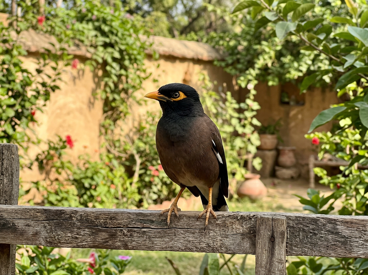 Myna Bird in Hindi Meaning and English Name Guide