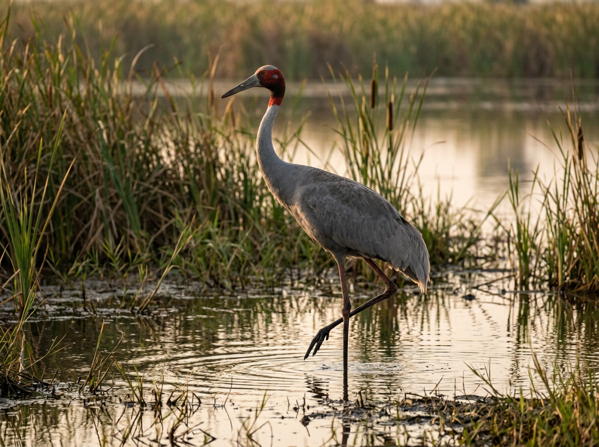 What Is Crane Bird Called in Hindi, English, and Marathi