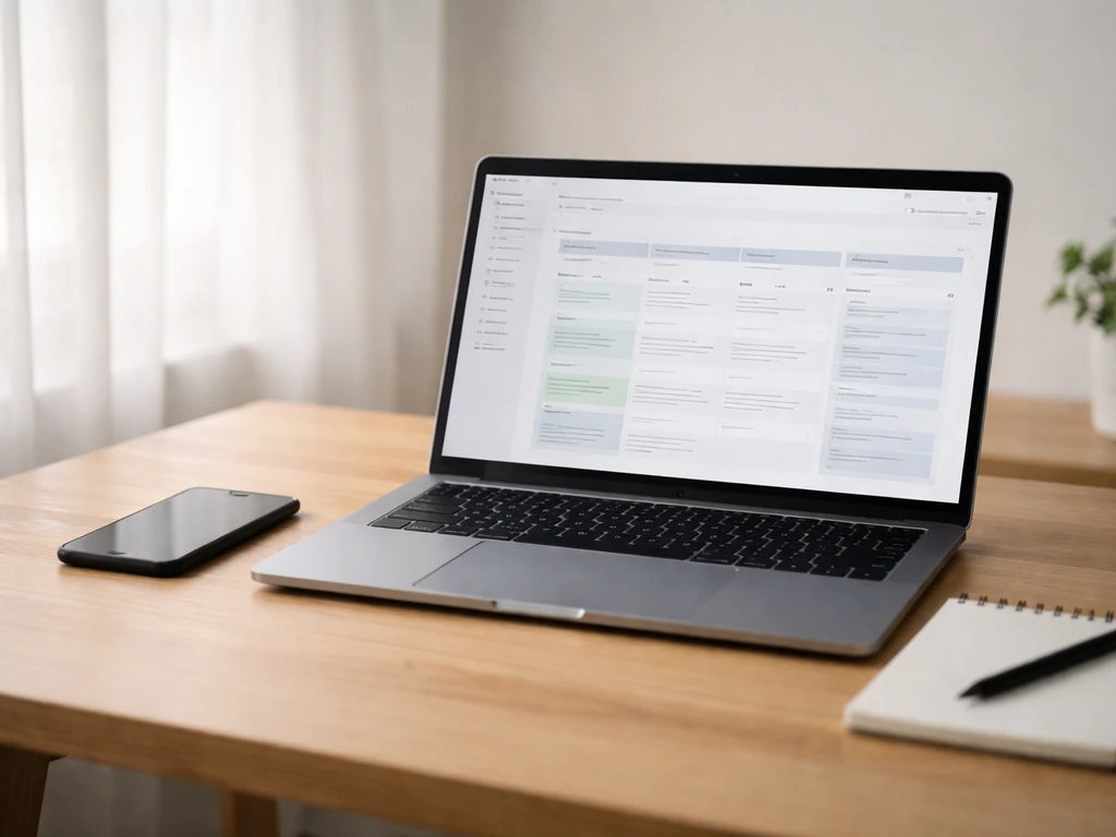 Laptop on a desk with contract-like tabs and financial spreadsheets, showing how to verify an athlete net worth estimate