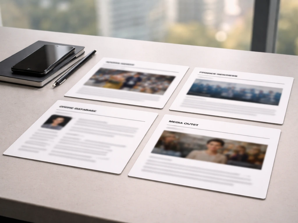 Desk with blurred sports and finance webpages, phone and pen showing how to verify a net worth figure.