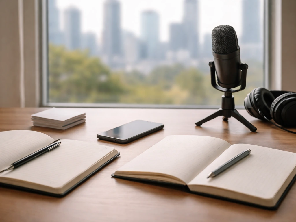 Minimal photo showing a busy-name confusion idea with anonymous office and media icons