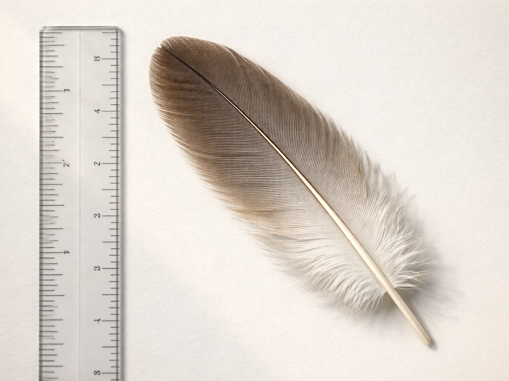 how to identify a bird feather