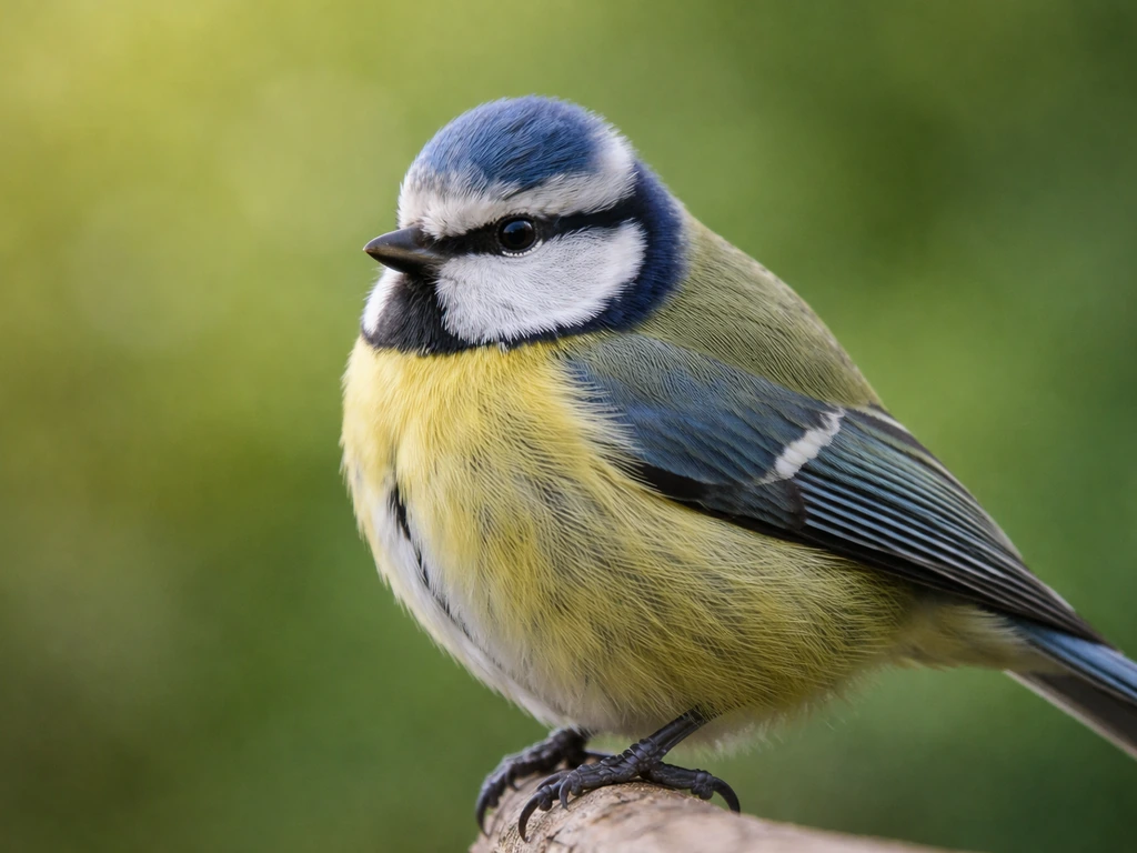Tight close-up of a perched bird with crisp wing feather edges and a clean, uncluttered background.