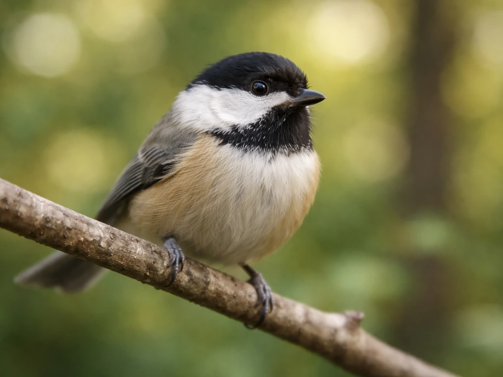 Close-up bird in sharp focus with a softly blurred natural background to show shallow depth of field