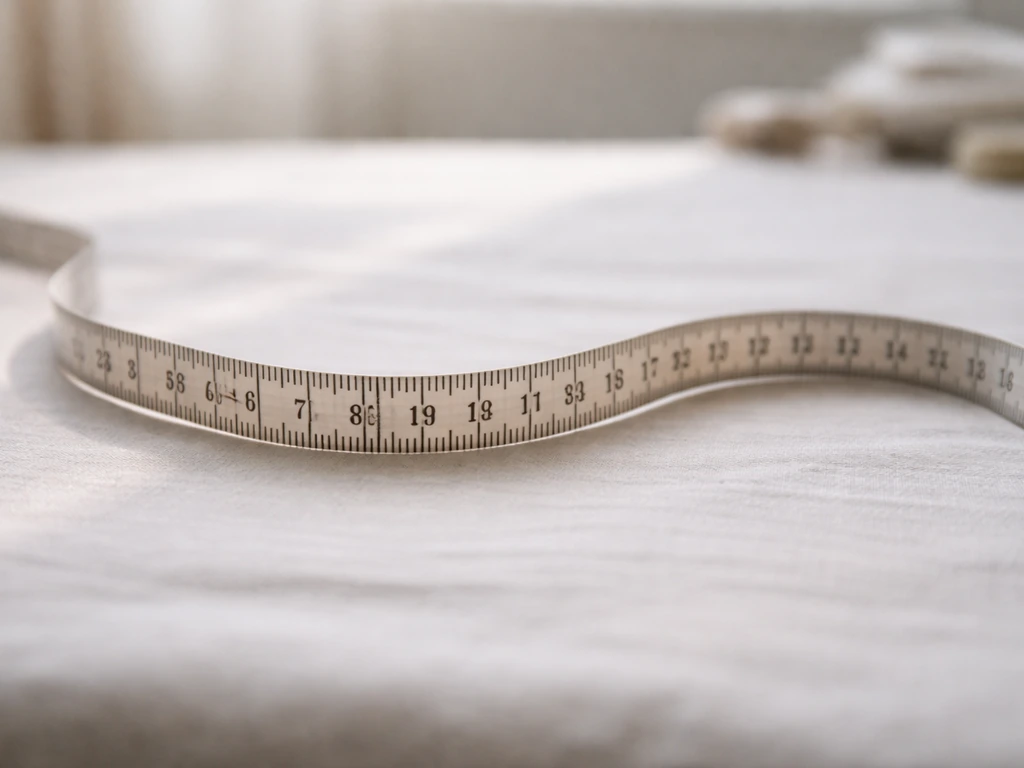Tape measure laid flat beside a wing measurement surface, ready for wingspan measuring.