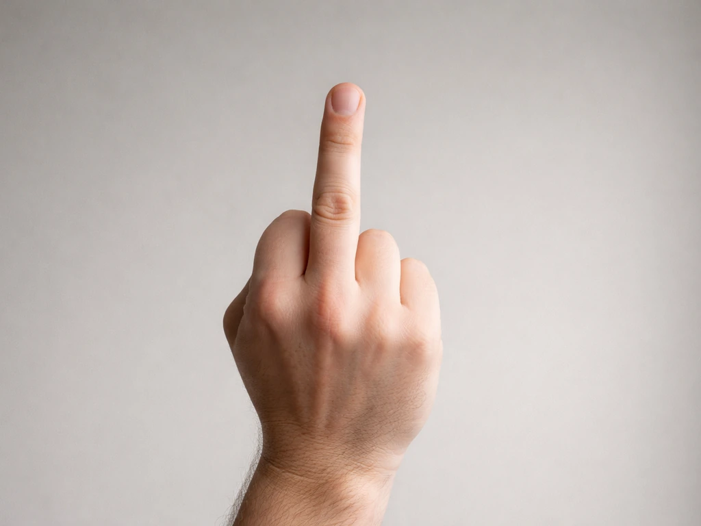 flipped the bird meaning