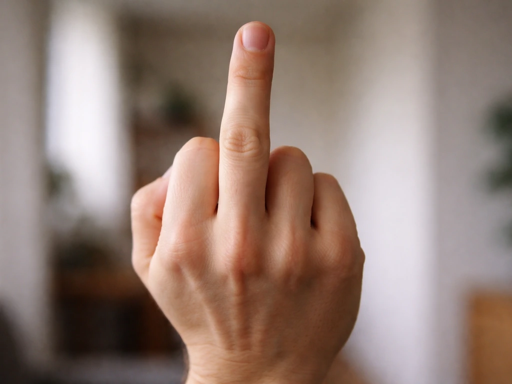 flipped me the bird meaning