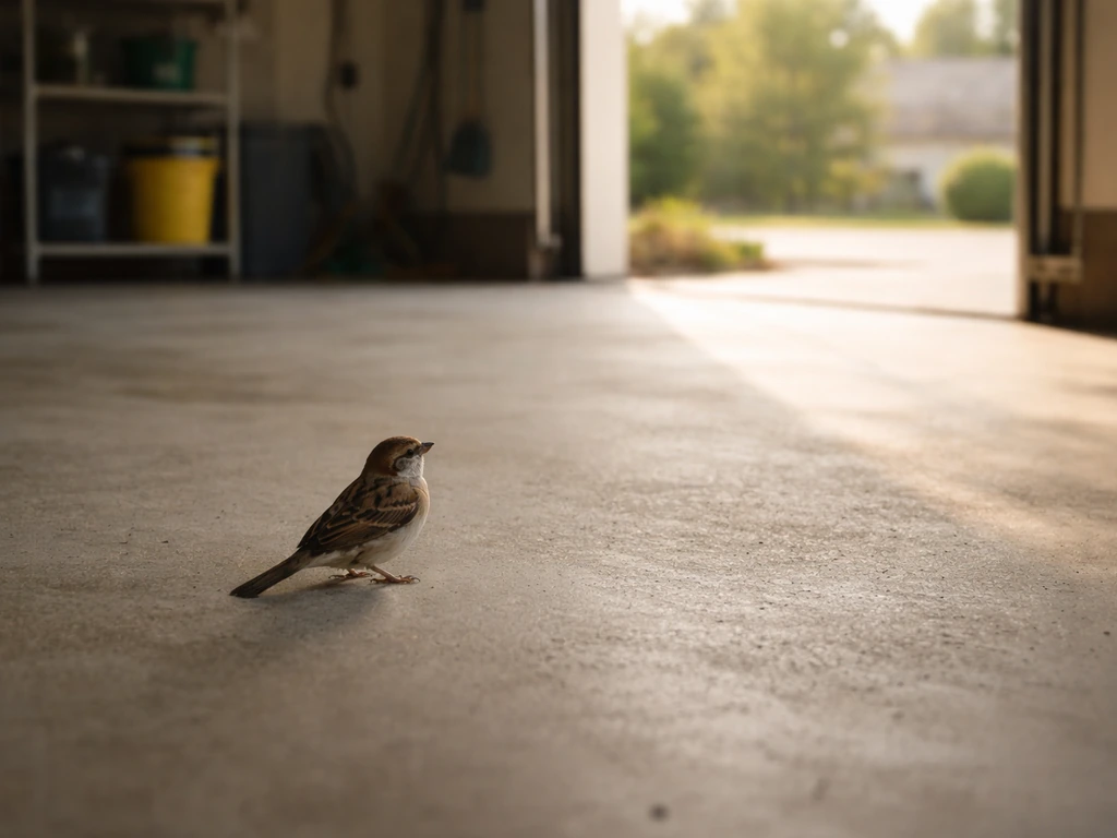 Bird in Garage Meaning: What It Likely Signifies