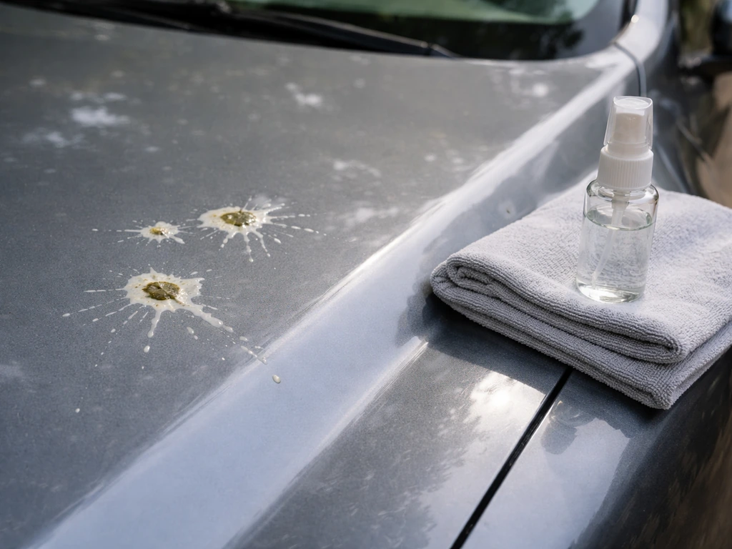 When a Bird Poops on Your Car: Safe Cleanup Steps