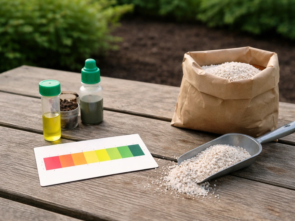 Tuin-bodemtest met pH-meting en losse kalk/gazonkalk als volgende stap