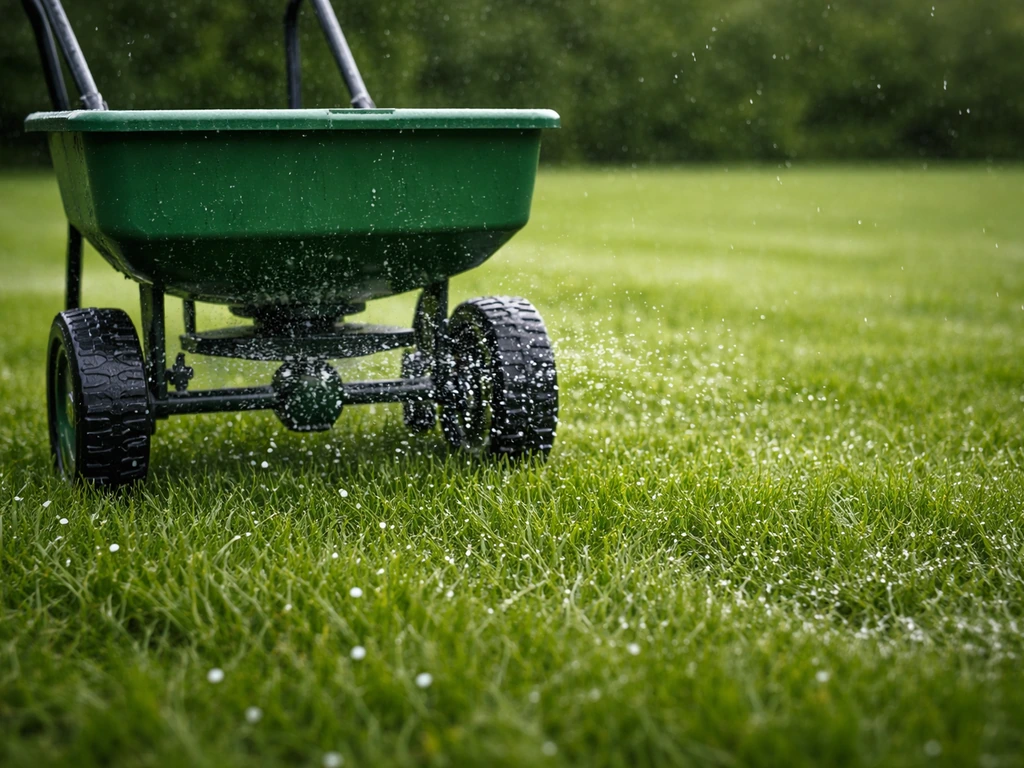 gazon bemesten voor regen