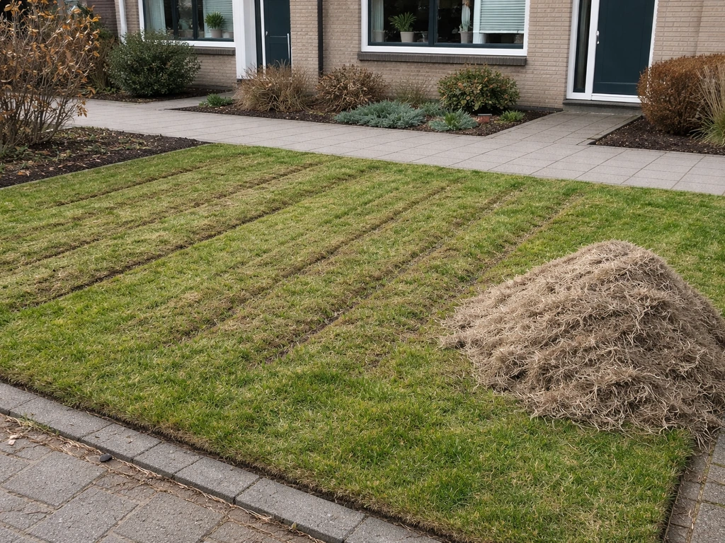 Verticuteren gazon: stappenplan, timing en nazorg in NL