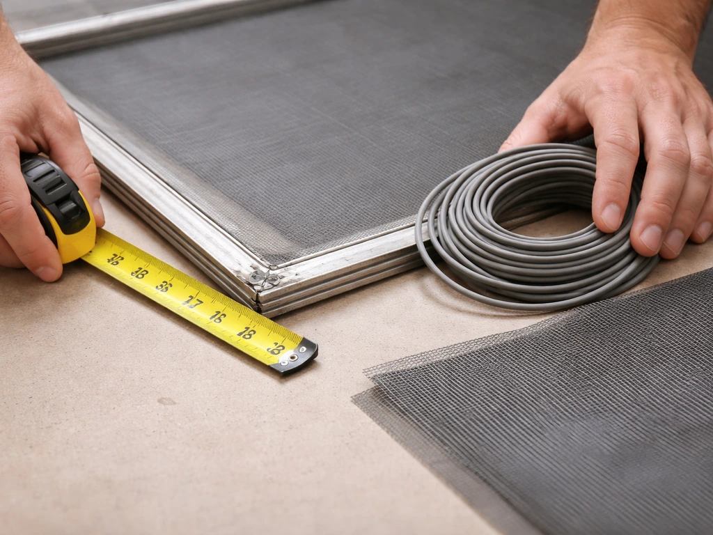 how to replace a patio screen door