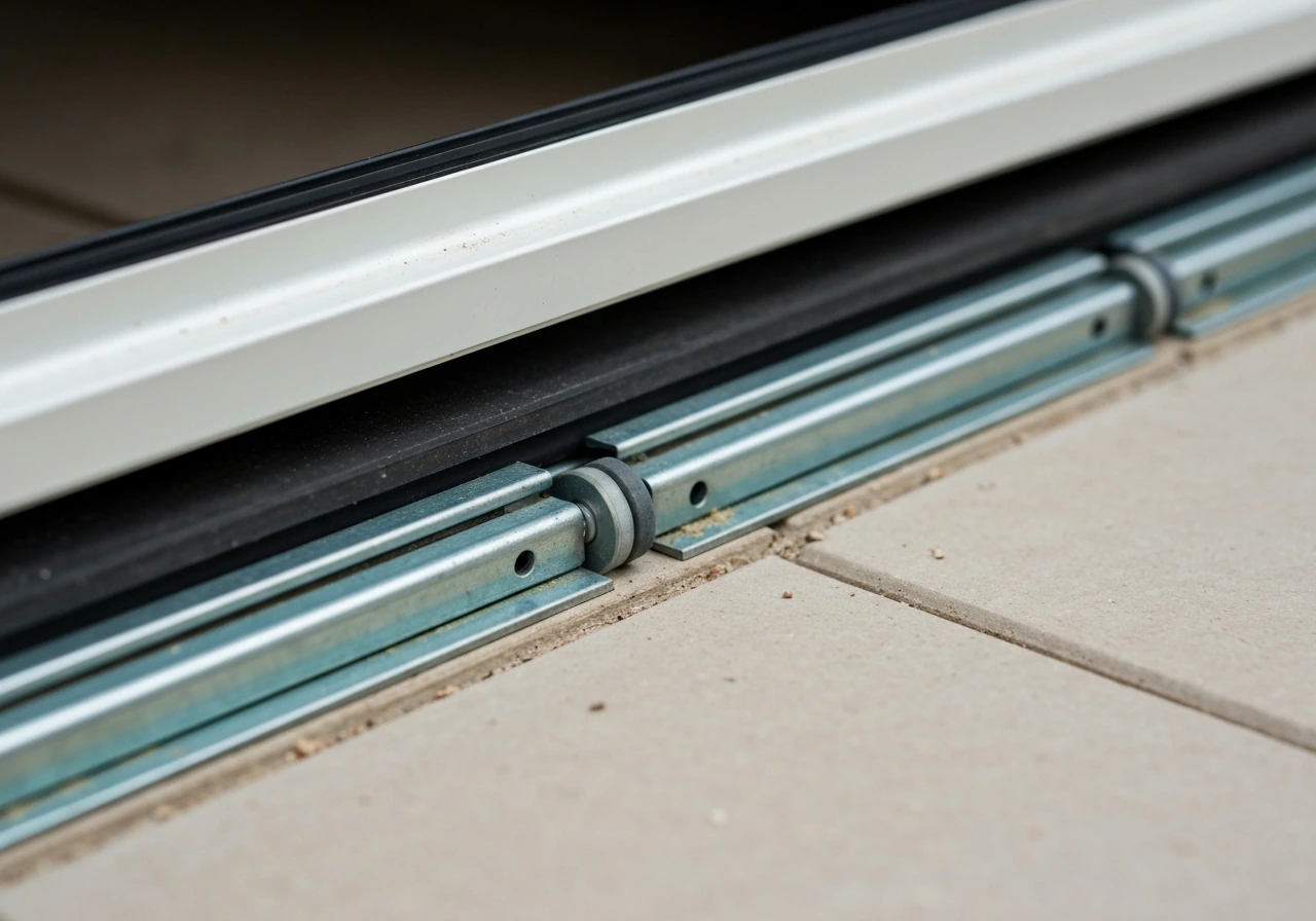 how to lock patio doors