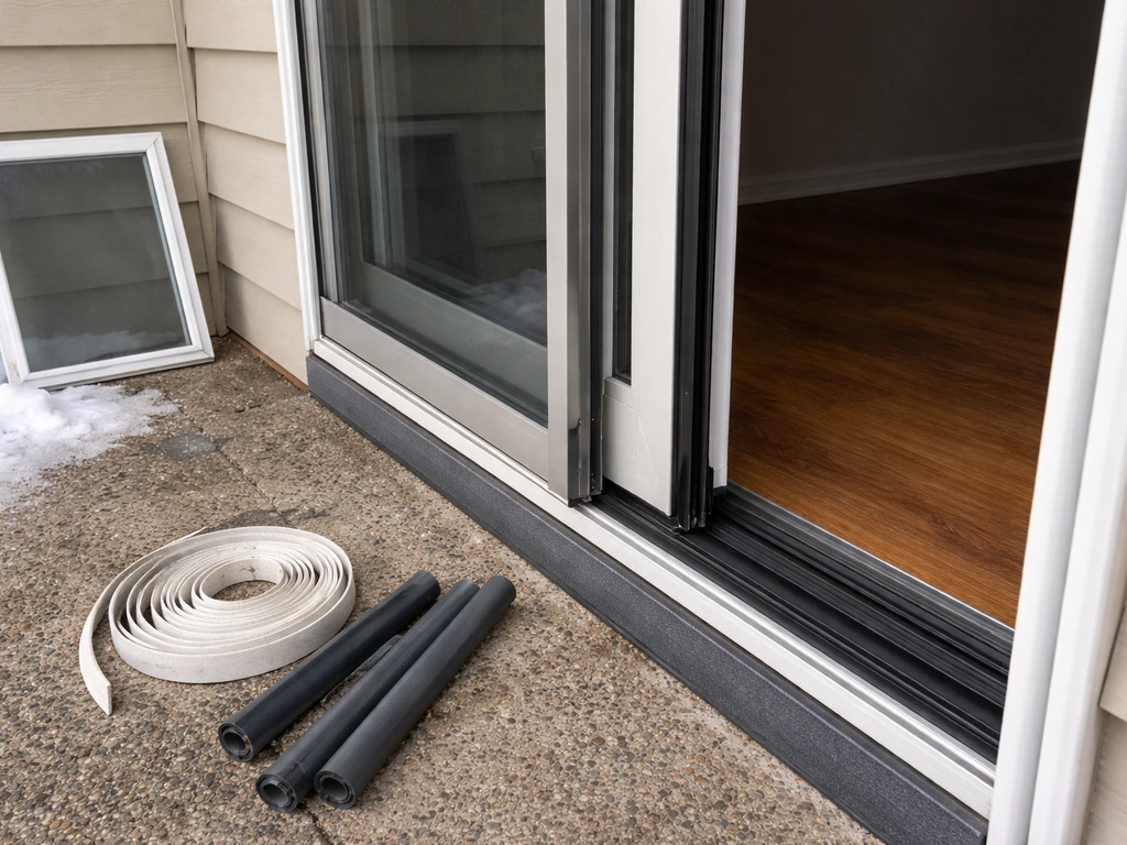 how to winterize patio doors