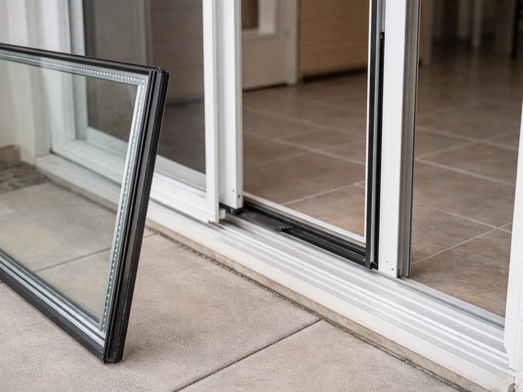 how to replace patio door glass