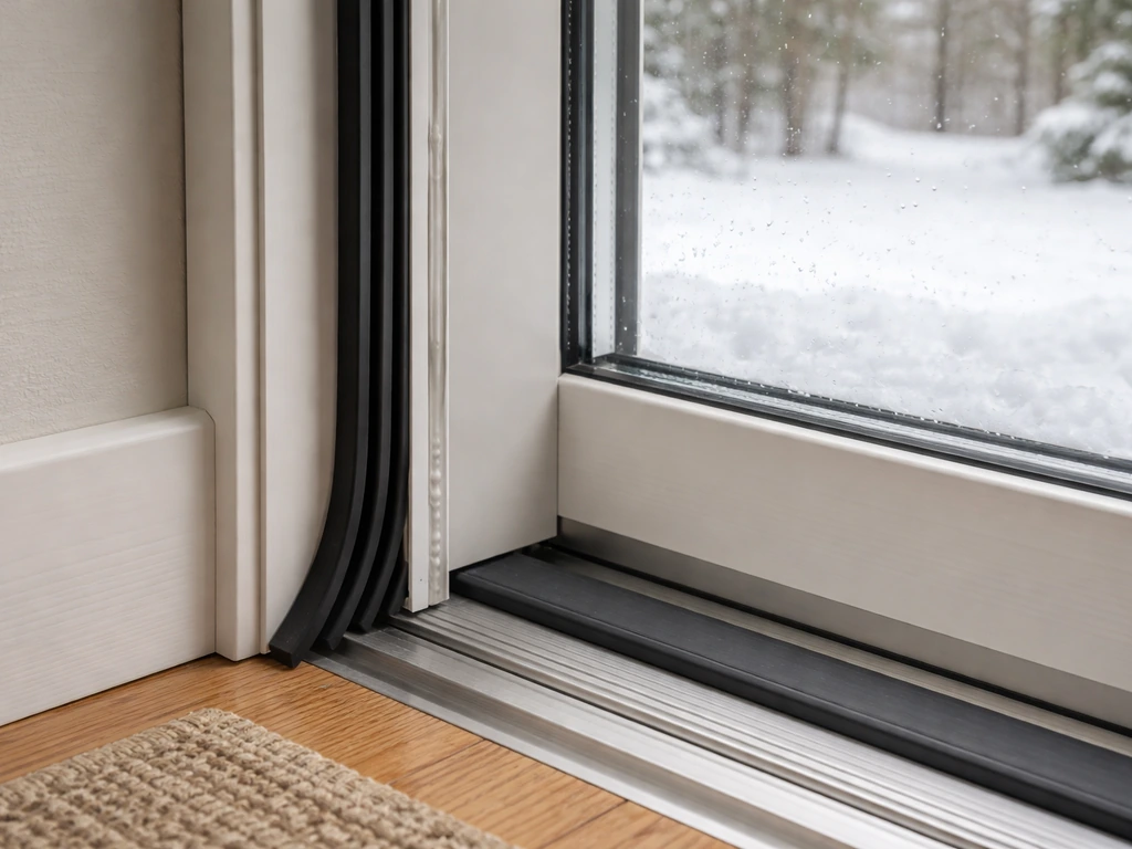 how to insulate a patio door for winter